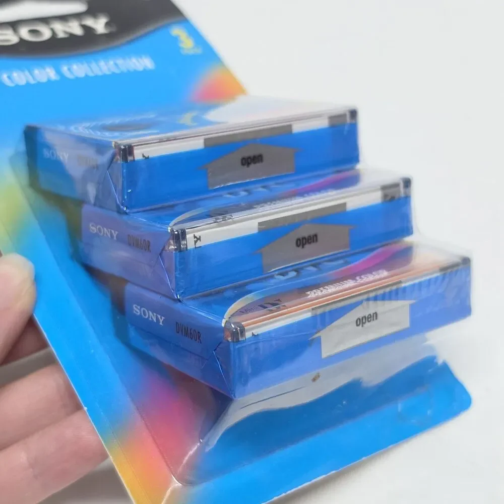 Sony DVM60PRL 60 Minute Premium Color Mini DV Cassette (3-Pack) NEW
